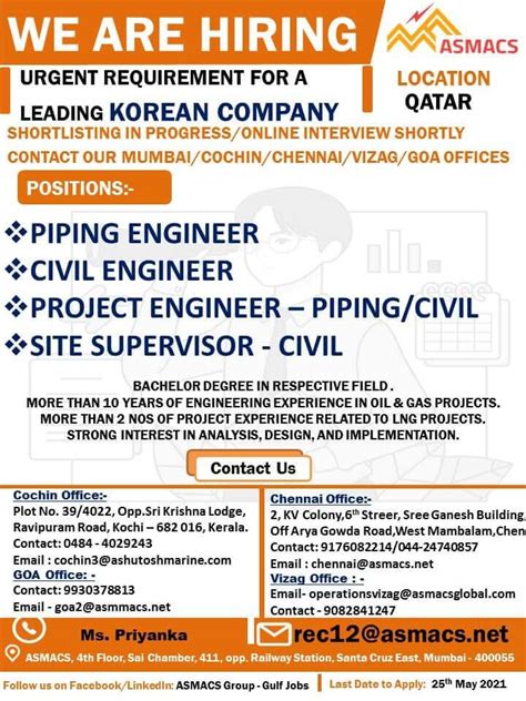Urgent! Apache jobs in Qatar .